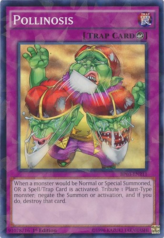 Pollinosis (Shatterfoil) (BP03-EN211) - Shatterfoil Rare