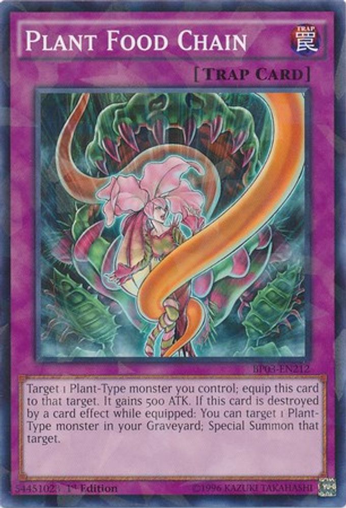 Plant Food Chain (Shatterfoil) (BP03-EN212) - Shatterfoil Rare