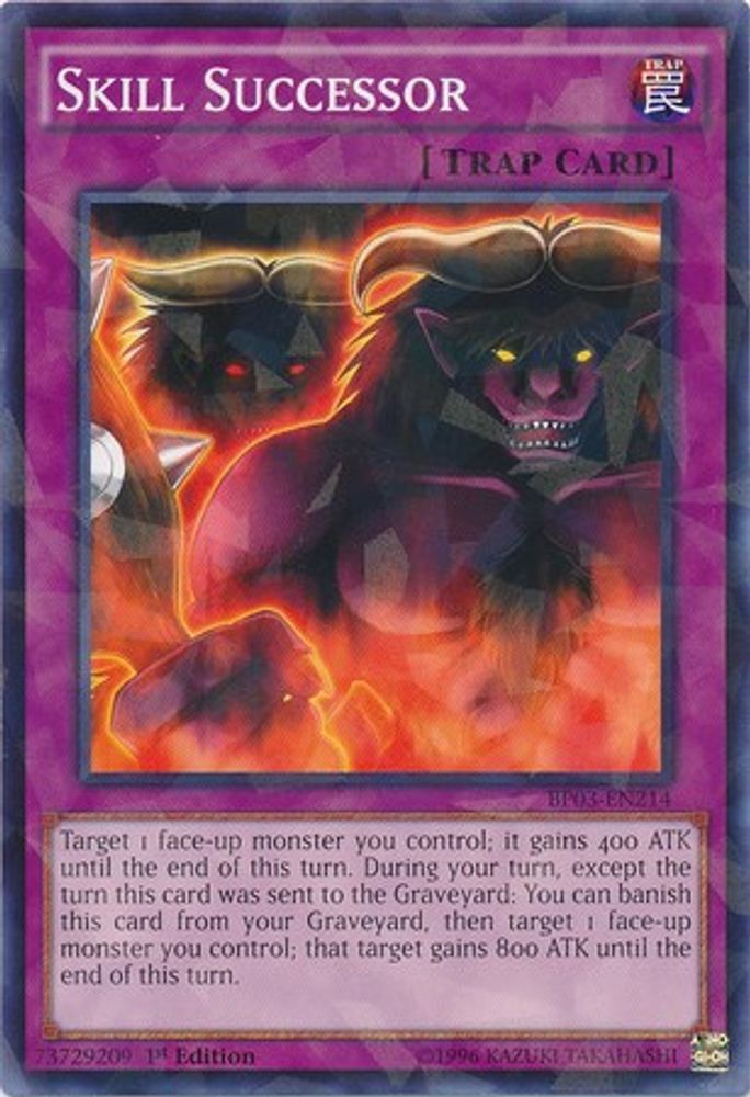 Skill Successor (Shatterfoil) (BP03-EN214) - Shatterfoil Rare