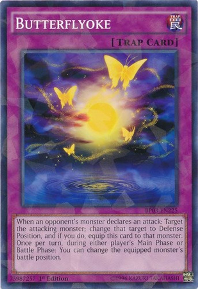 Butterflyoke (Shatterfoil) (BP03-EN225) - Shatterfoil Rare
