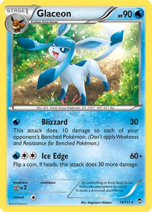 Glaceon 019  - Rare