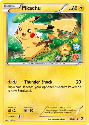 Pikachu 027  - Common