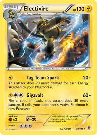 Electivire 030  - Rare