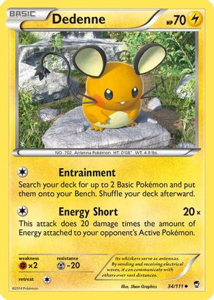 Dedenne 034  - Uncommon
