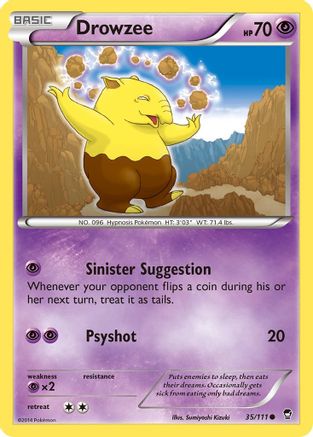 Drowzee 035  - Common