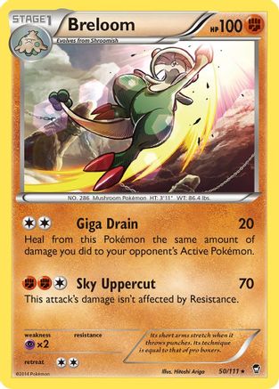 Breloom 050  - Rare
