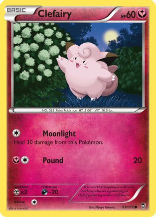 Clefairy (69) (69) 069  - Common
