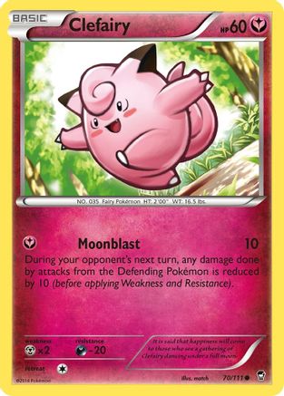 Clefairy (70) (70) 070  - Common