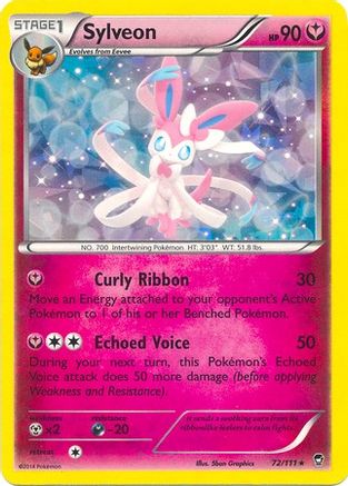 Sylveon - 72/111 (XY Furious Fists)/111  - Holofoil - Holo Rare