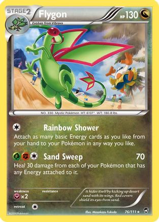 Flygon 076/111  - Rare