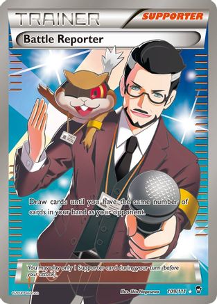 Battle Reporter (109 Full Art) (109 Full Art) 109  - Holofoil - Ultra Rare