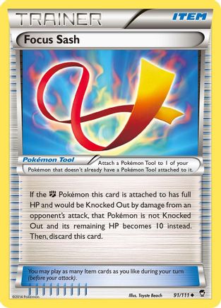 Focus Sash 091  - Uncommon