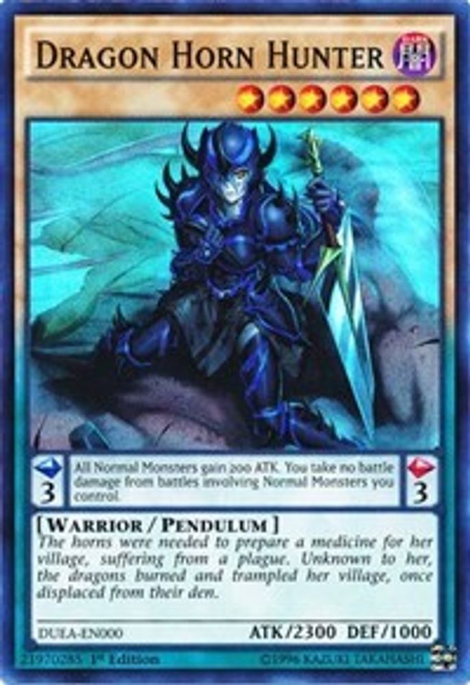 Chasseur de corne de dragon [DUEA-EN000] Super Rare 