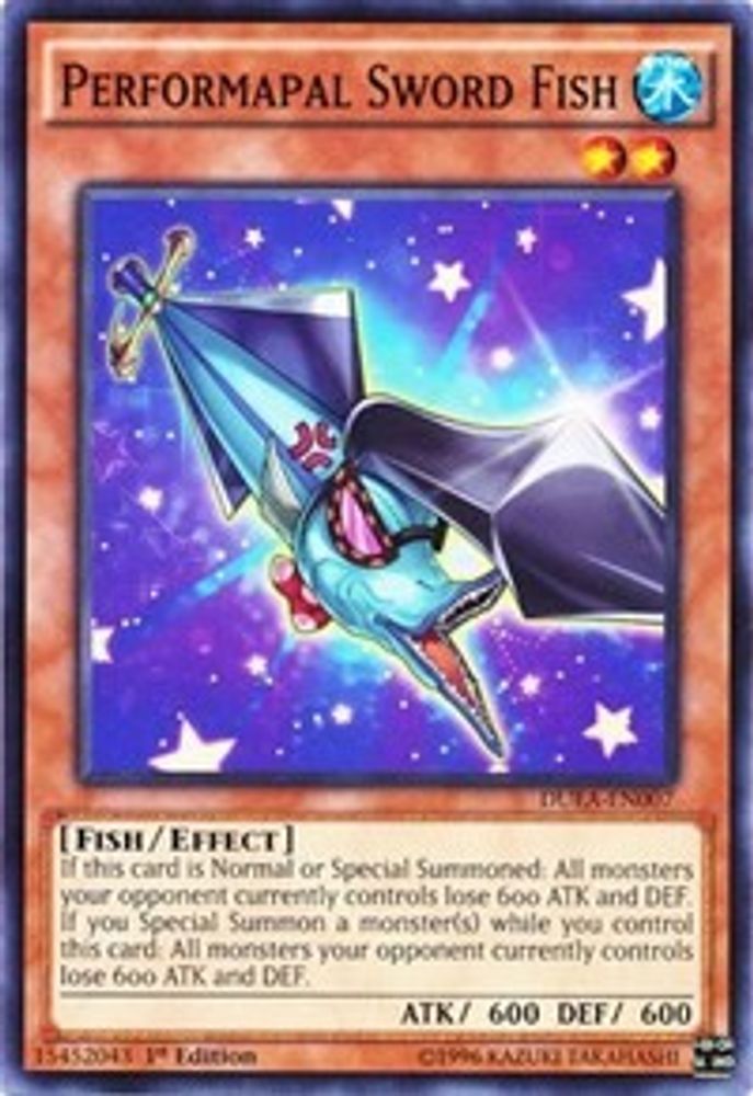 Performapal Sword Fish (DUEA-EN007) - Common