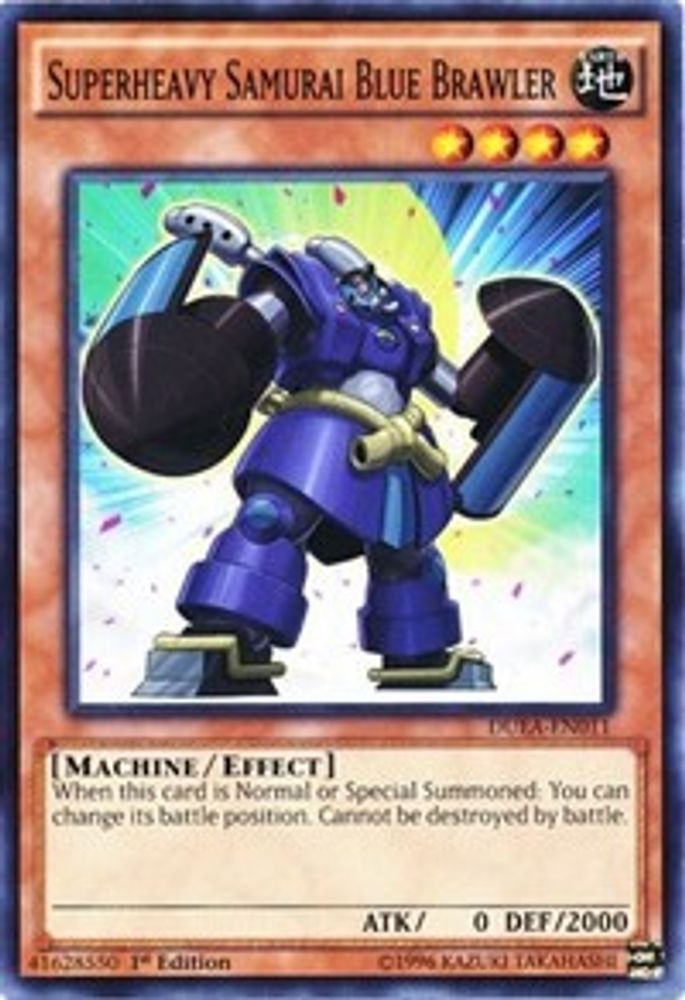 Superheavy Samurai Blue Brawler (DUEA-EN011) - Common