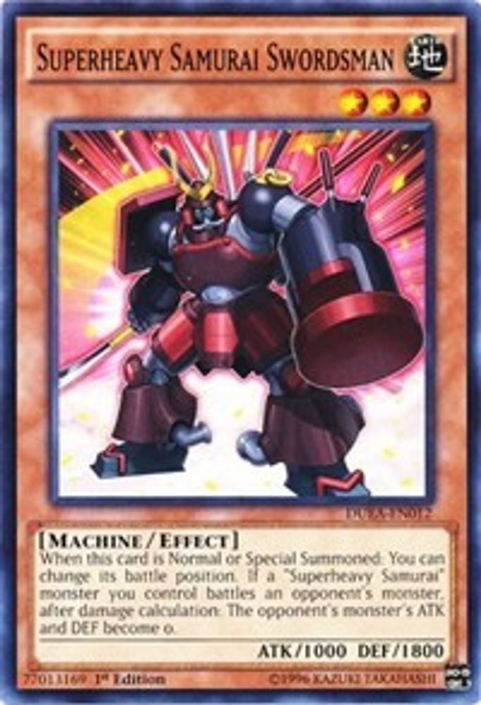 Superheavy Samurai Swordsman (DUEA-EN012) - Common