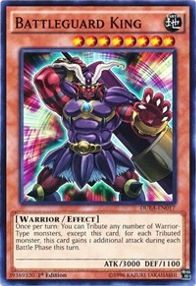 Battleguard King (DUEA-EN017) - Common