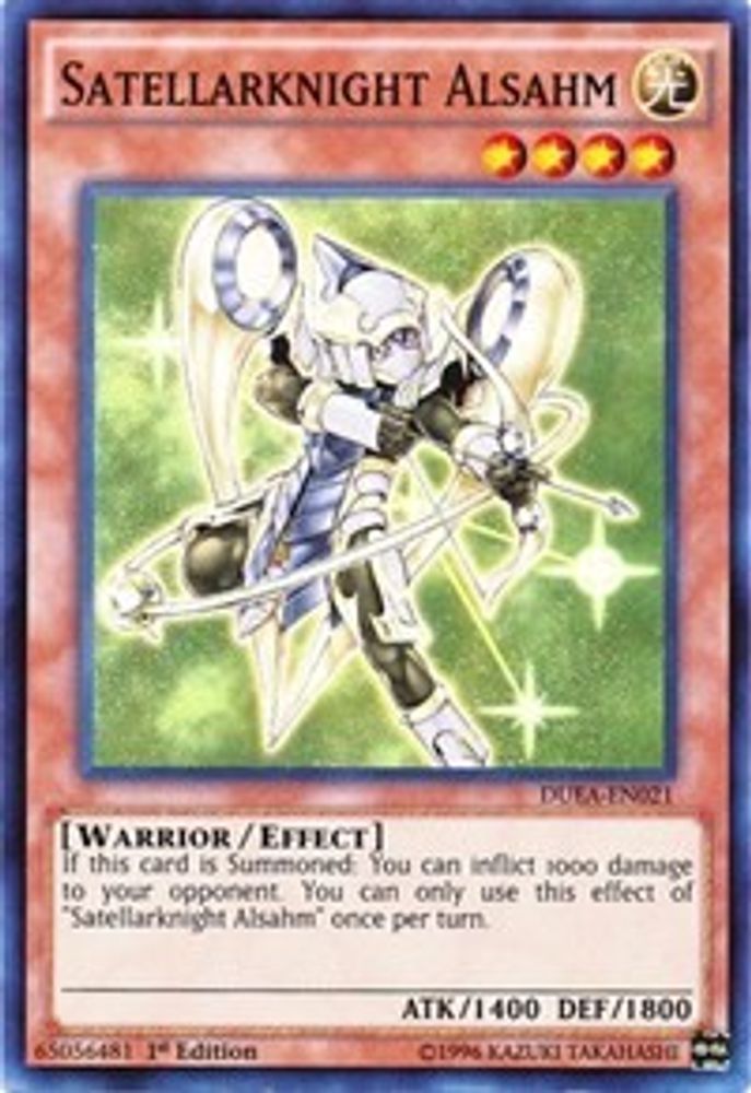 Satellarknight Alsahm [DUEA-EN021] Super Rare 