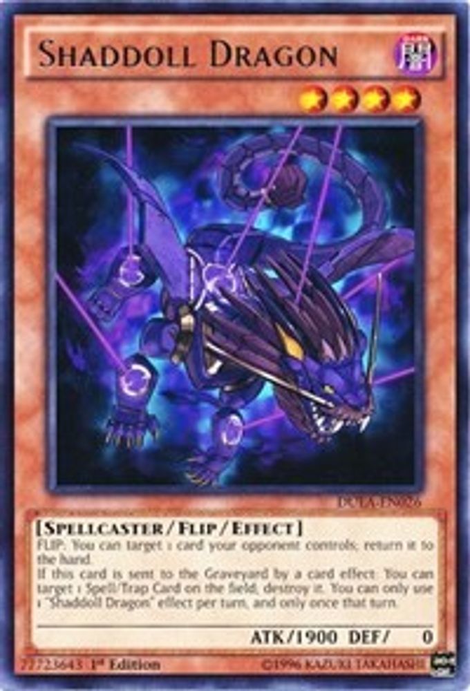 Shaddoll Dragon (DUEA-EN026) - Rare