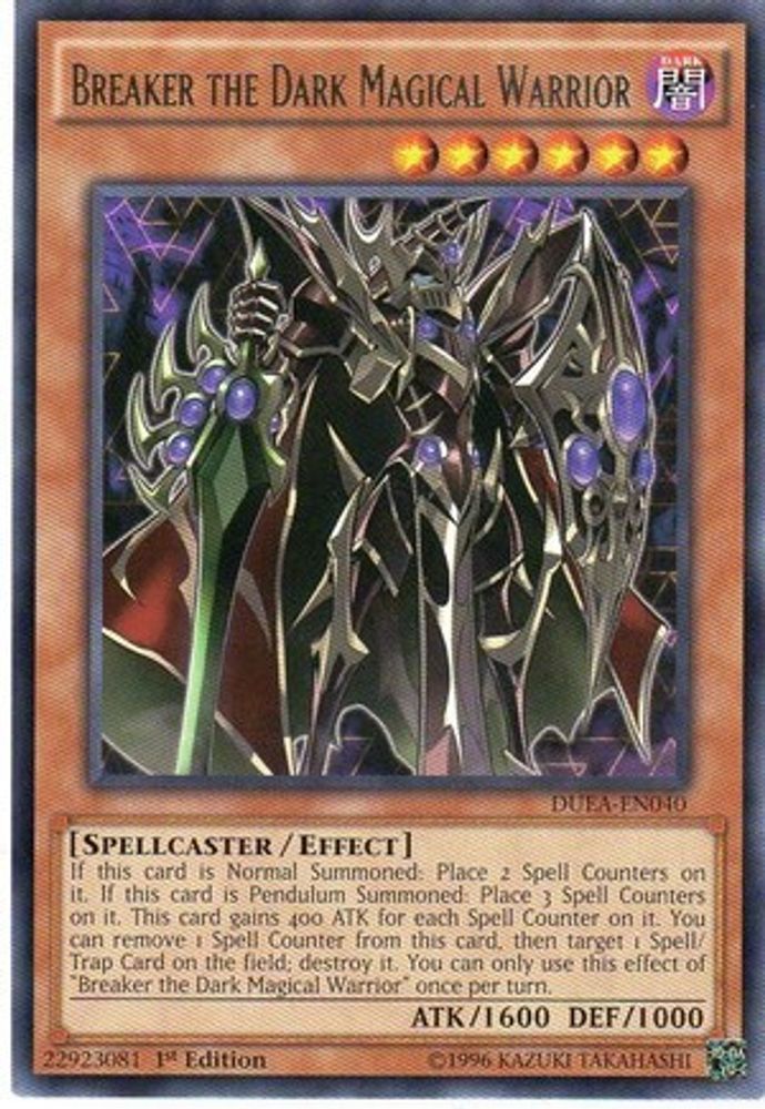 Breaker le guerrier magique sombre [DUEA-EN040] Rare 