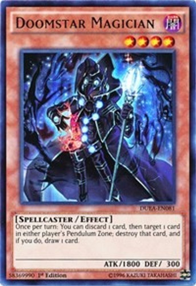 Doomstar Magician (DUEA-EN081) - Ultra Rare