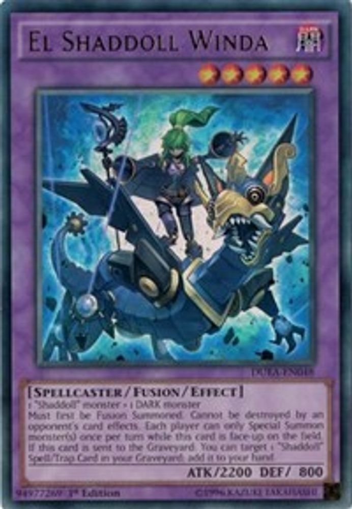 El Shaddoll Winda (DUEA-EN048) - Ultra Rare