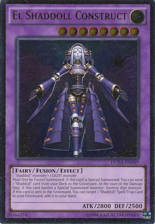 El Shaddoll Construct (UTR) [DUEA-EN049] Ultimate Rare 