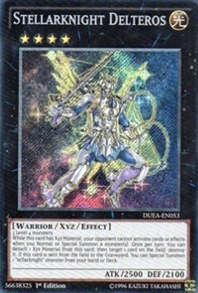 Stellarknight Delteros (DUEA-EN053) - Secret Rare