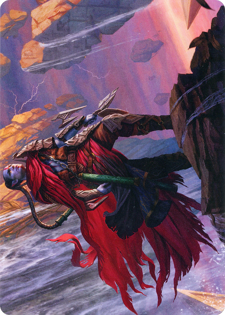 Anowon, the Ruin Thief // Anowon, the Ruin Thief (AZNR-075) - Zendikar Rising Art Series (Borderless)
