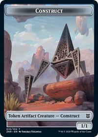 Construction // Jeton double face Illusion [Jetons Zendikar Rising] 