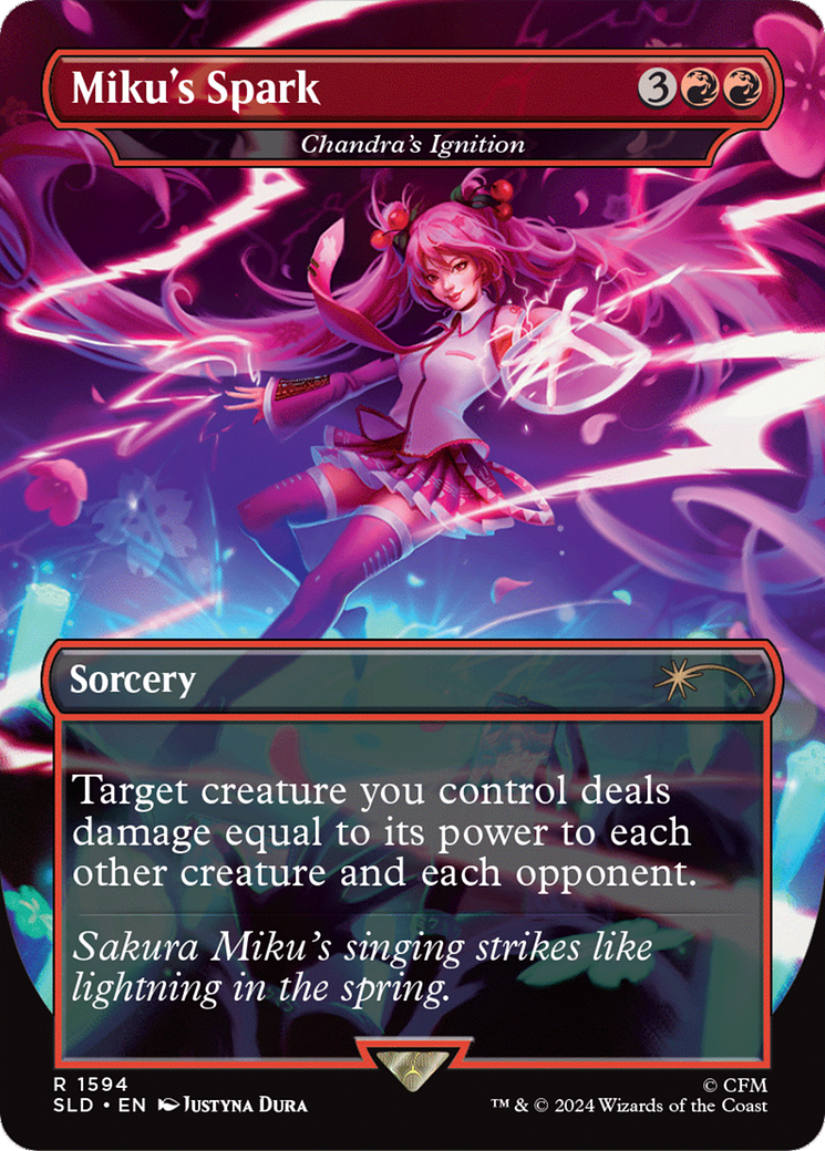 Miku's Spark - Chandra's Ignition (japonais) [Secret Lair Drop Series] 