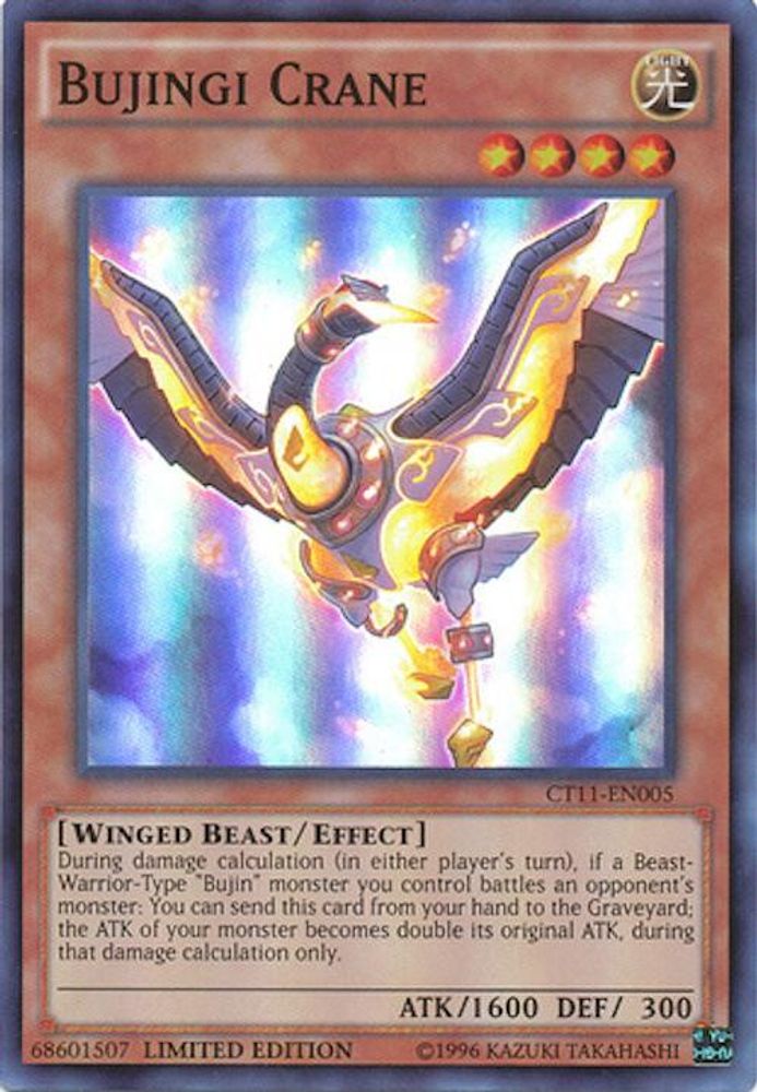 Bujingi Crane (CT11-EN005) - Super Rare