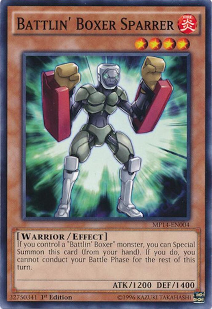 Battlin' Boxer Sparrer (MP14-EN004) - Common