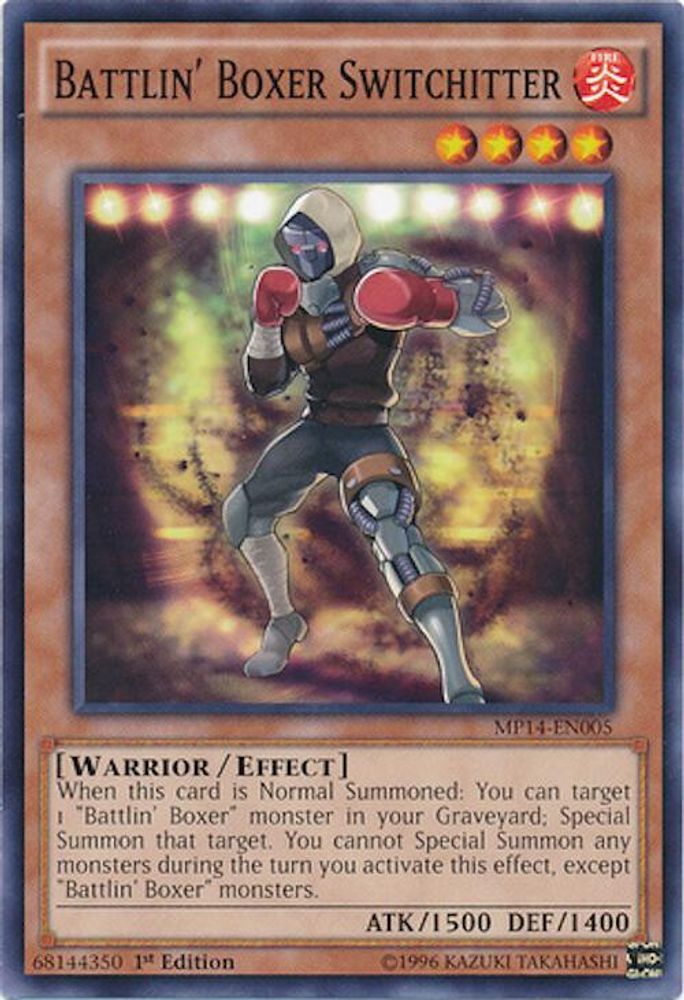 Battlin' Boxer Switchitter (MP14-EN005) - Common