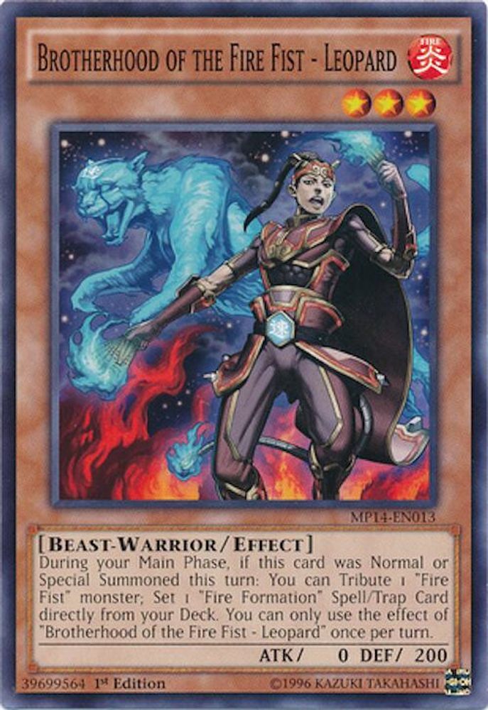 Brotherhood of the Fire Fist - Leopard (MP14-EN013) - Common
