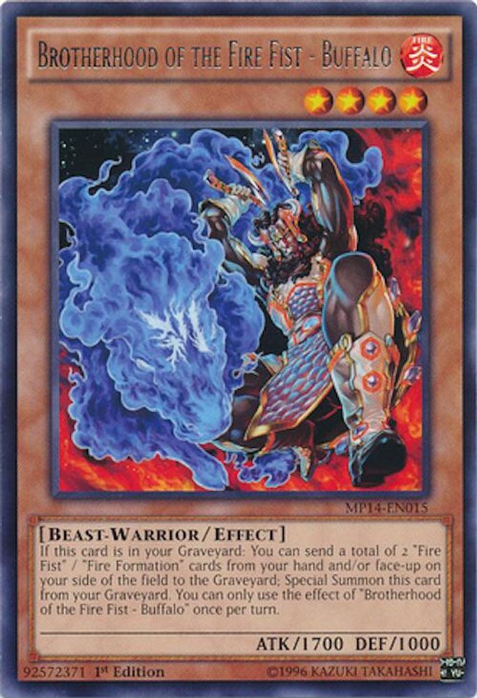 Brotherhood of the Fire Fist - Buffalo (MP14-EN015) - Rare