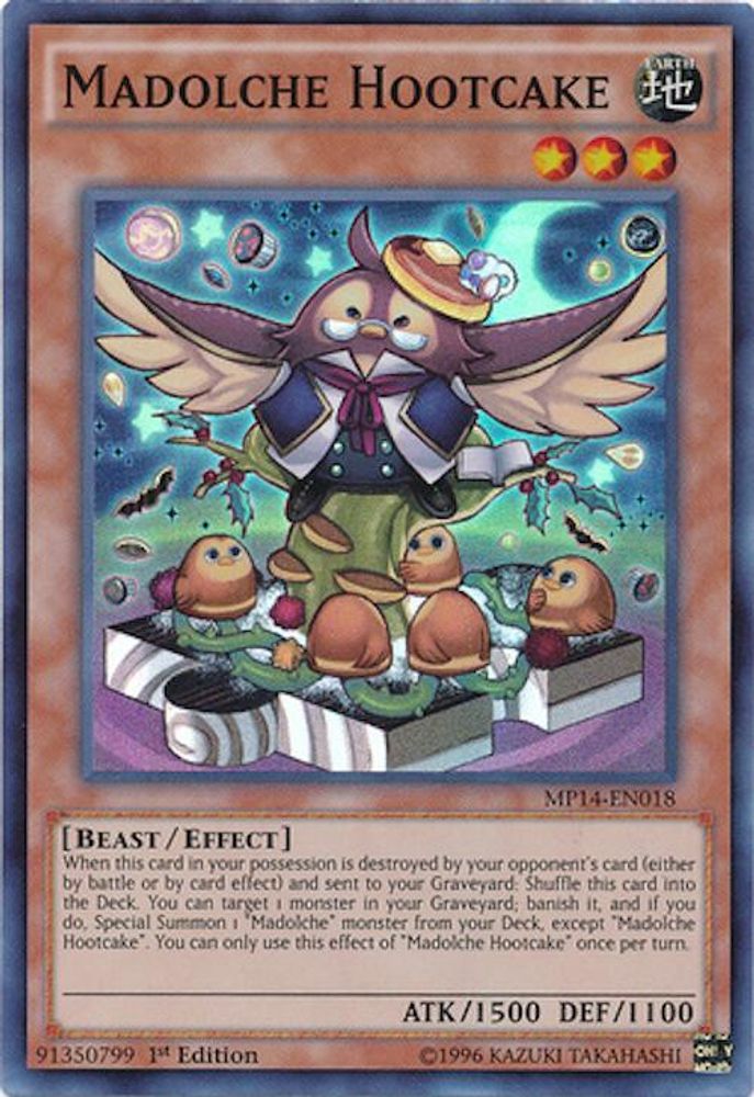 Madolche Hootcake (MP14-EN018) - Super Rare