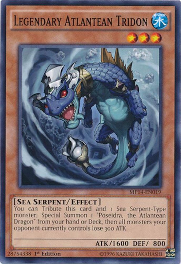 Legendary Atlantean Tridon (MP14-EN019) - Common