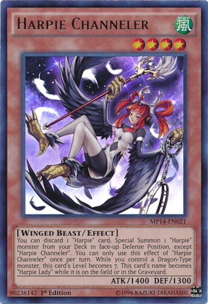 Harpie Channeler (MP14-EN021) - Ultra Rare