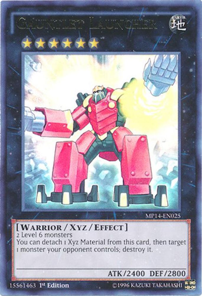 Gauntlet Launcher (MP14-EN025) - Ultra Rare