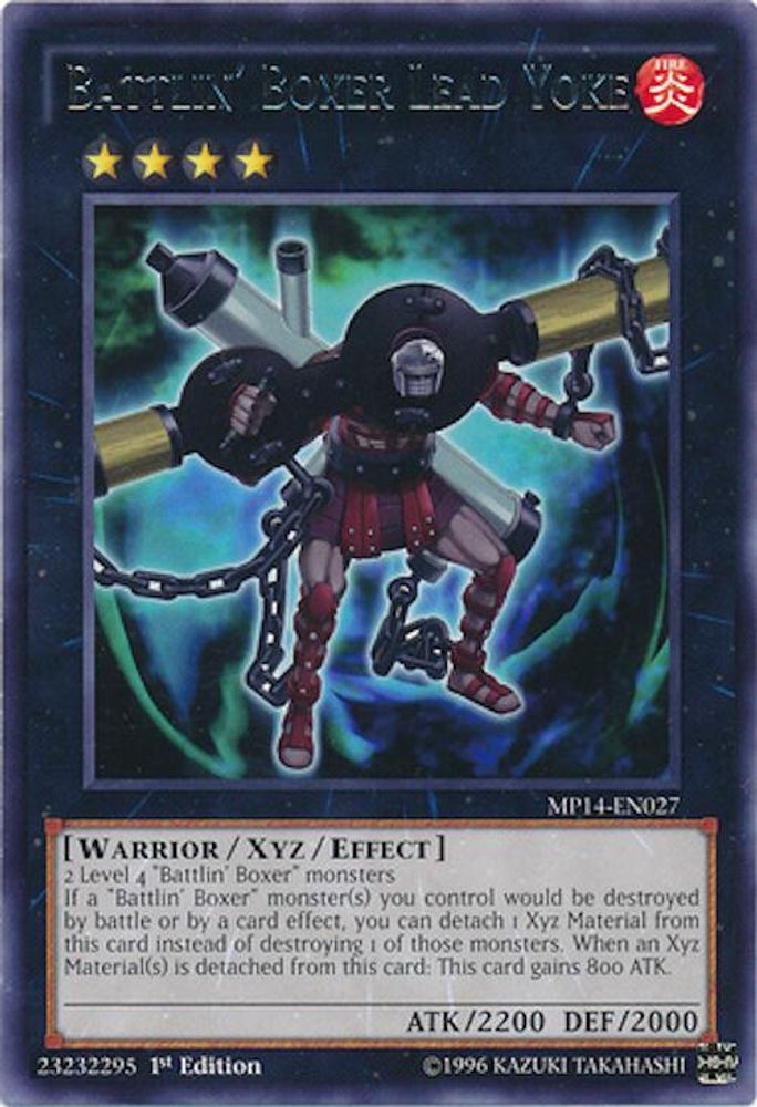 Battlin' Boxer Lead Yoke (MP14-EN027) - Rare