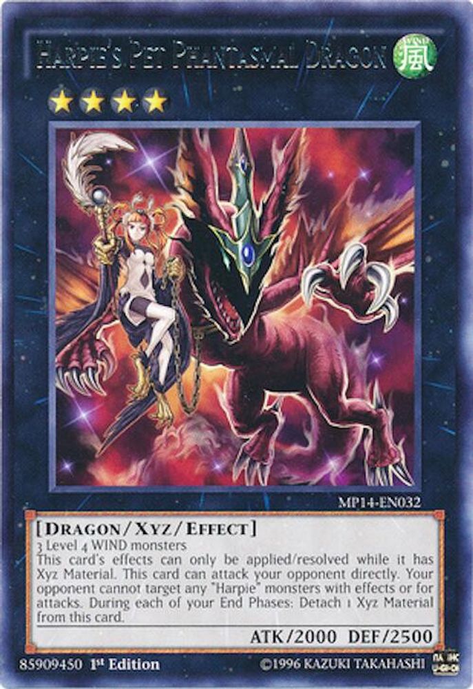 Harpie's Pet Phantasmal Dragon (MP14-EN032) - Rare