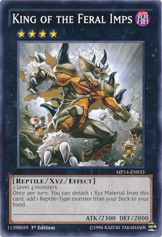 King of the Feral Imps (MP14-EN033) - Common