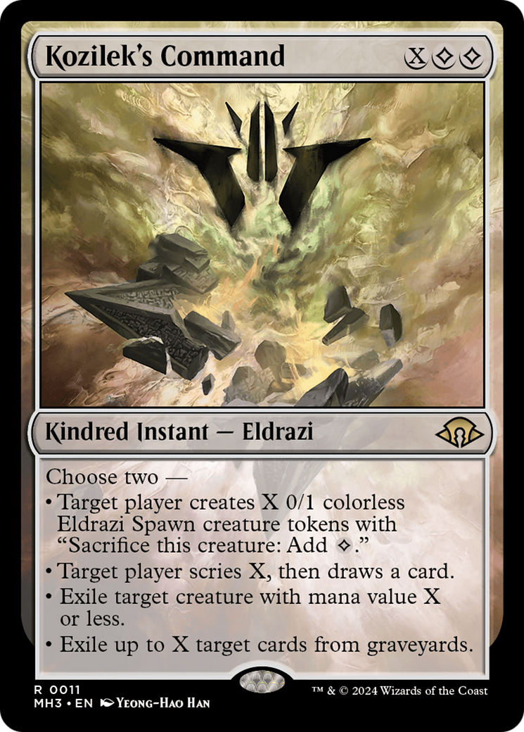 Commandement de Kozilek [Modern Horizons 3] 
