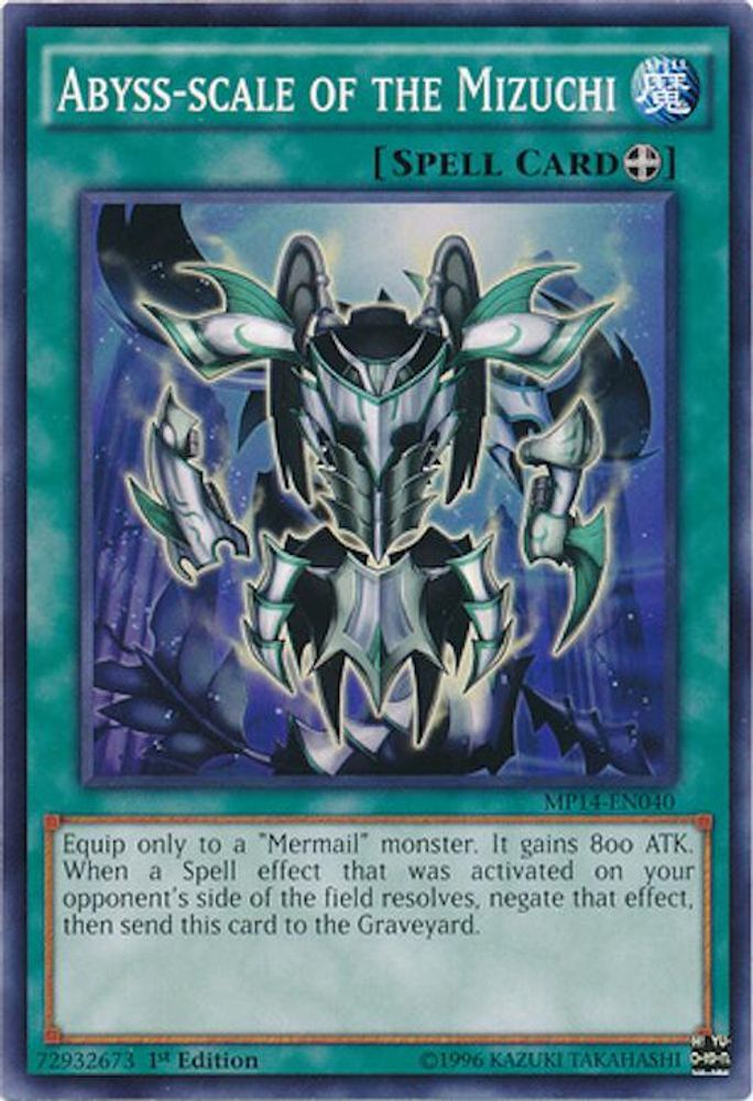 Abyss-scale of the Mizuchi (MP14-EN040) - Common
