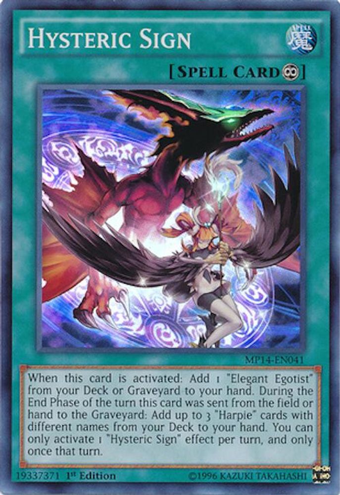 Hysteric Sign (MP14-EN041) - Super Rare