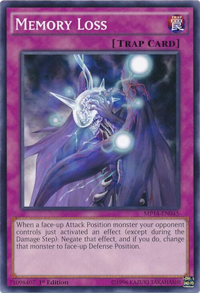 Memory Loss (MP14-EN045) - Common