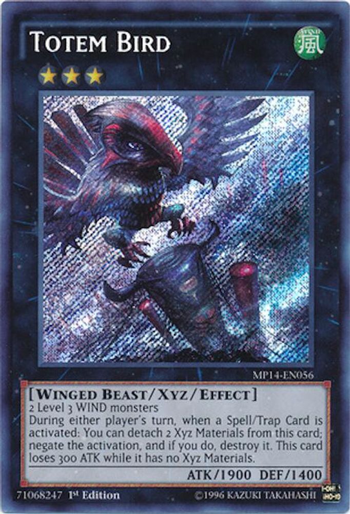 Oiseau totem [MP14-EN056] Secret Rare 