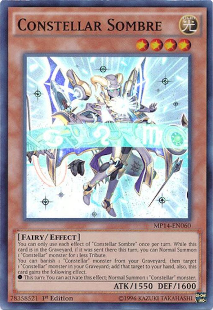 Constellar Sombre (MP14-EN060) - Super Rare