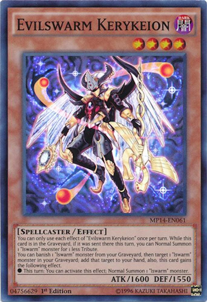 Evilswarm Kerykeion (MP14-EN061) - Super Rare